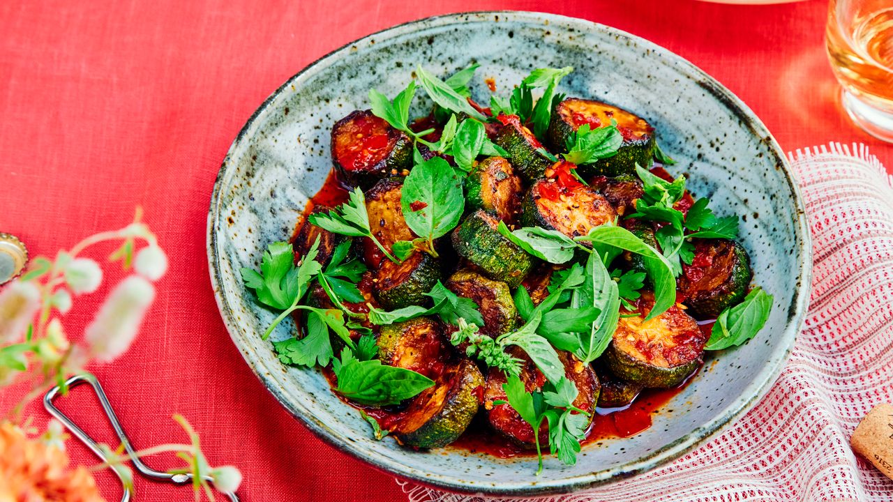 Rezept von süßem Zucchini